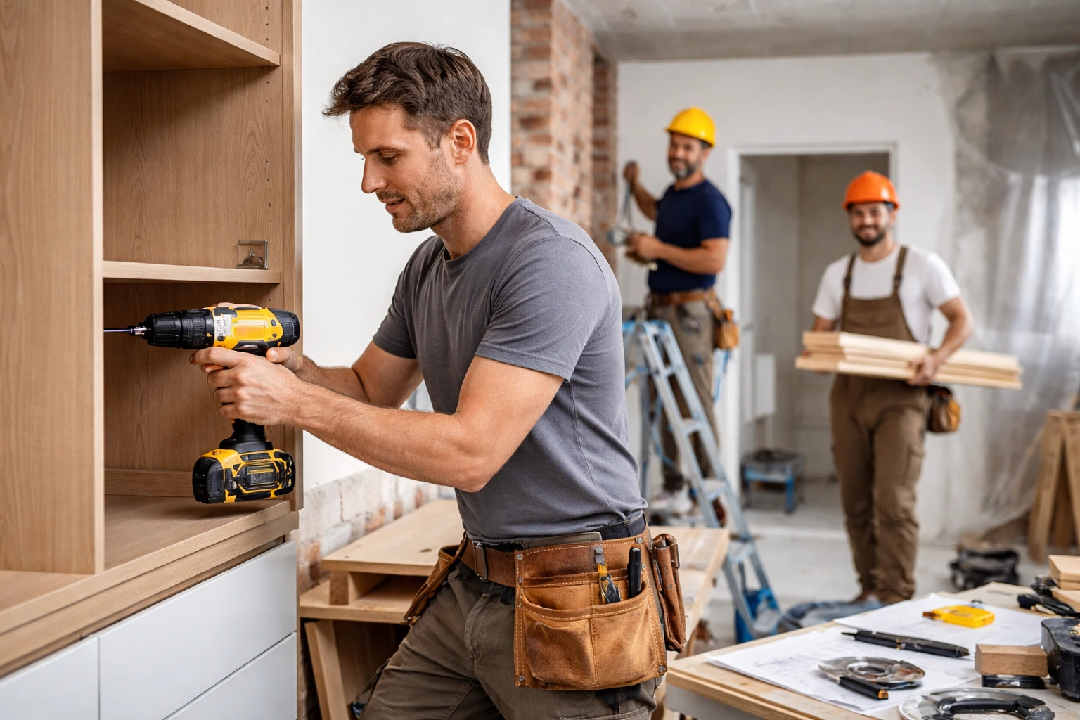 Handwerker in Deutschland für Bau, Renovierung und Sanierung
