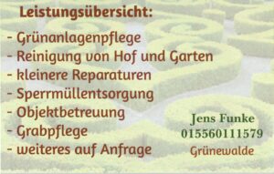 Hausmeisterservice Jens Funke